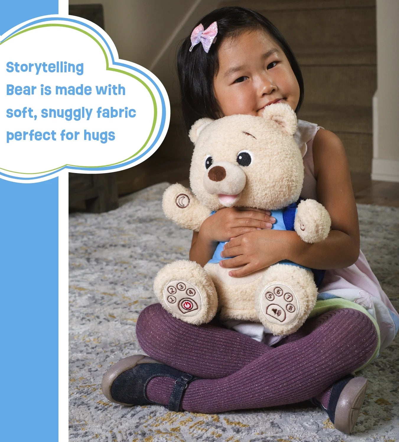 Interactive Learning Bear: Engaging Storytelling and Musical Companion for Infants and Toddlers