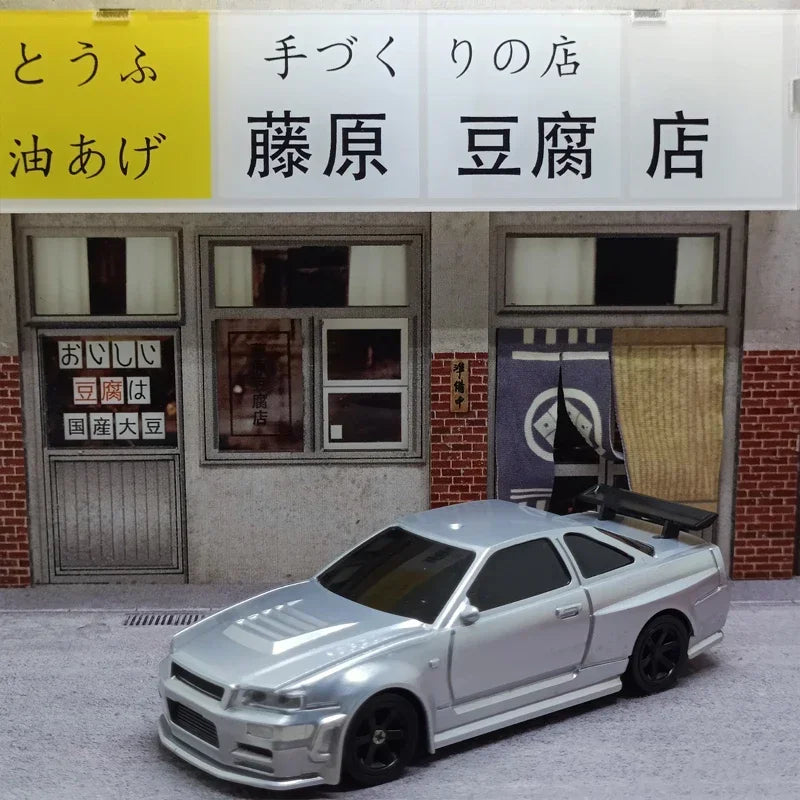2.4G RC Drift Car 1/43 Scale 4WD High-Speed Remote Control Mini Racing Model