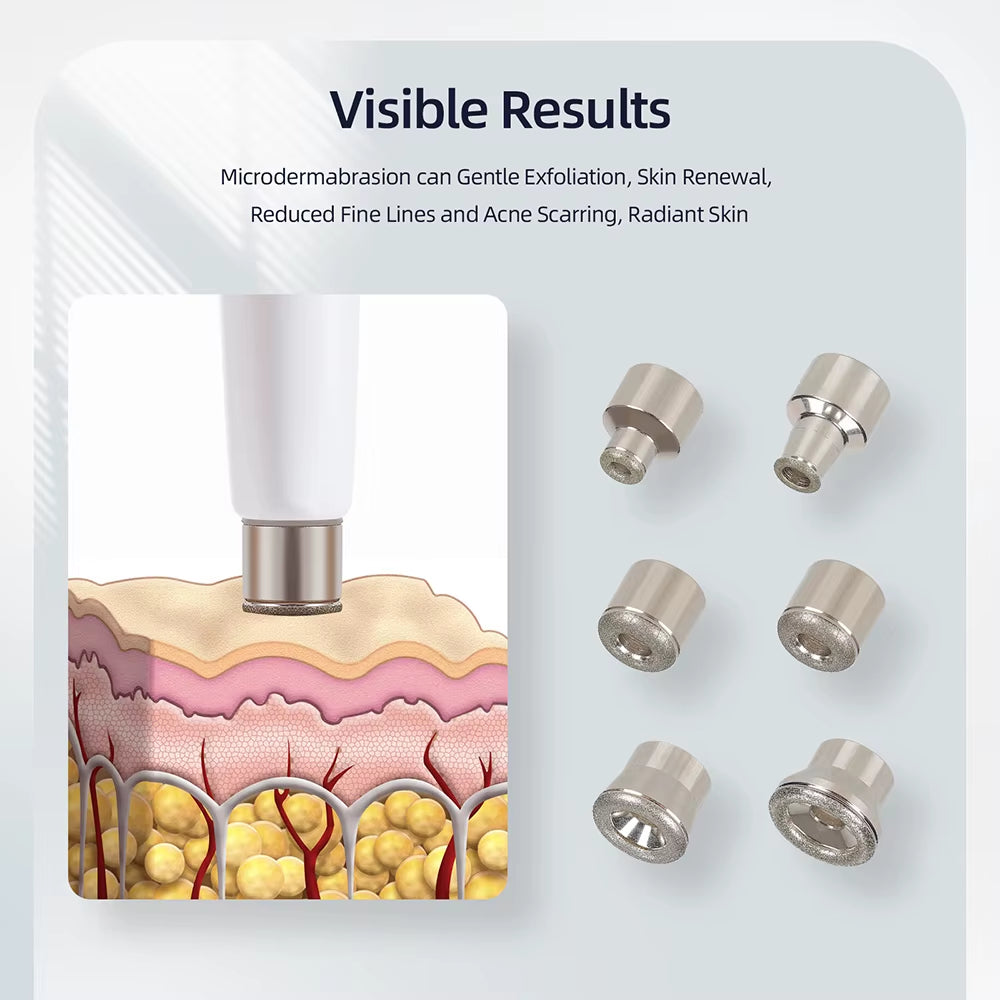 Diamond Facial Peeling Machine Home Use Professional Microdermabrasion Nano Water Spray Exfoliation Beauty Machine