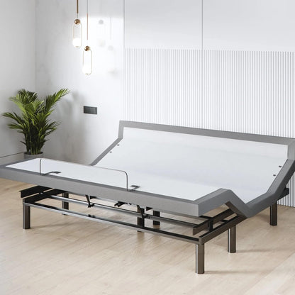 Harmony Adjustable Bed Base, Head and Foot Lift, Massage, Under-Bed Lights, USB, Memory, Zero Gravity Smart Frame - King