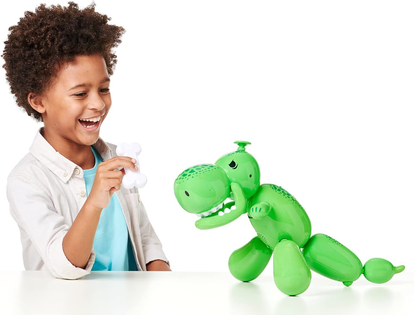 Balloon Dino: Interactive Dinosaur Pet Toy with Stomping, Roaring, and Dancing Features - Over 70 Sounds and Reactions, Multicolor