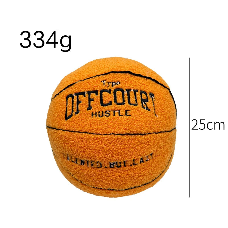 25CM Offcourt Basketball Plush Toy - Anime-Inspired Soft Pillow for Children, Ideal Birthday and Christmas Gift
