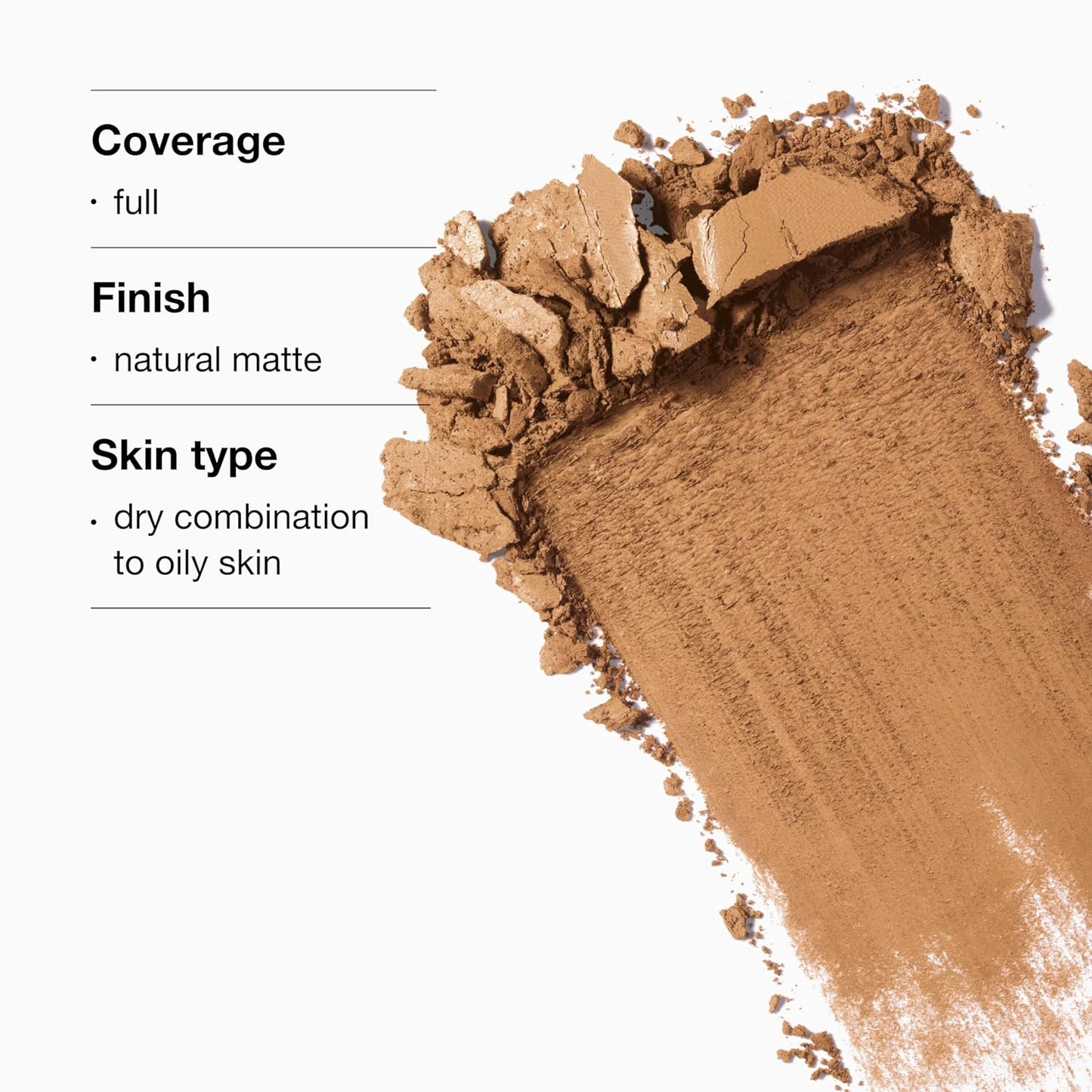 beyond Perfecting Powder Lightweight Full Coverage Foundation + Concealer for Dry Combination to Oily Skin Types