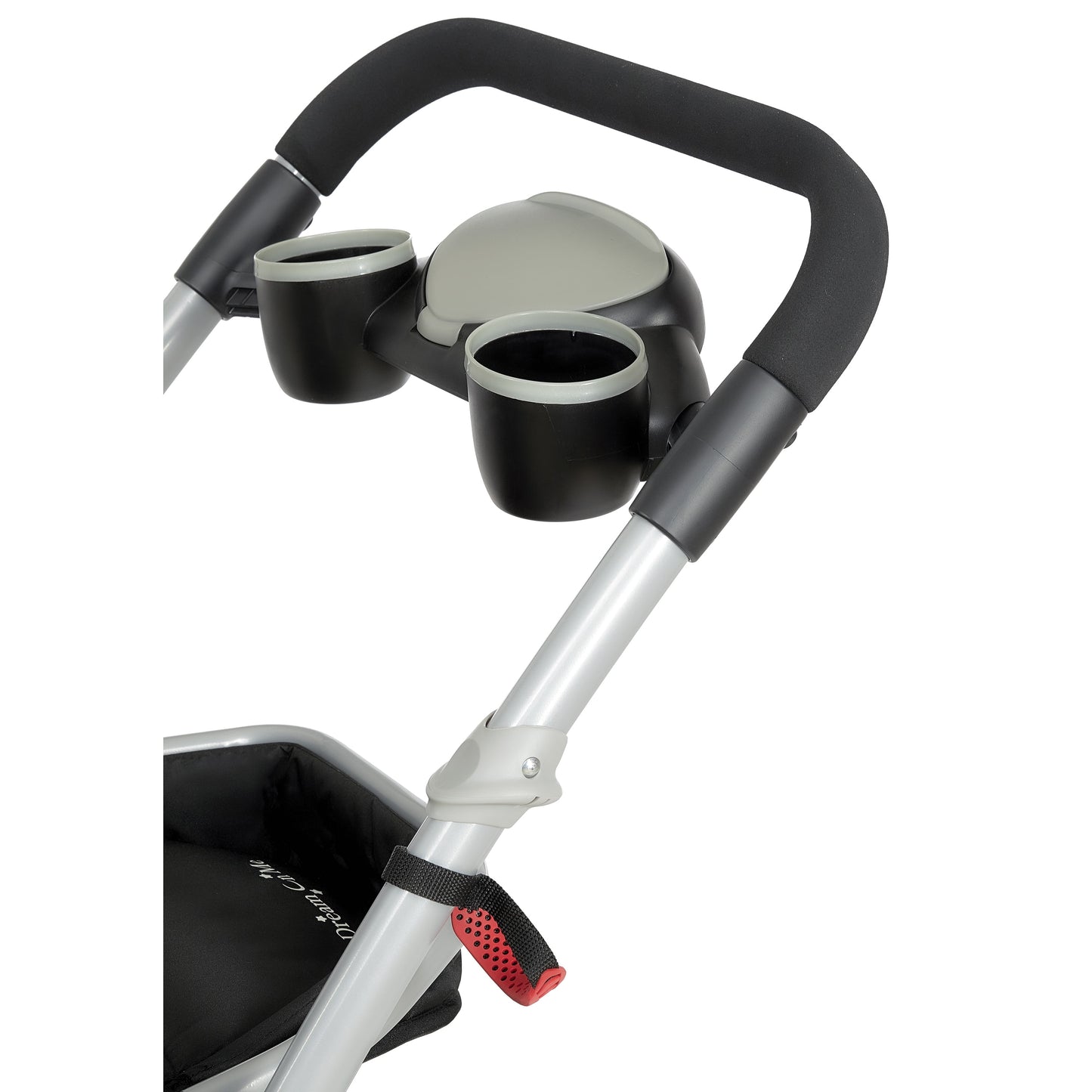Track Tandem Stroller - Face-to-Face Design in Light Grey