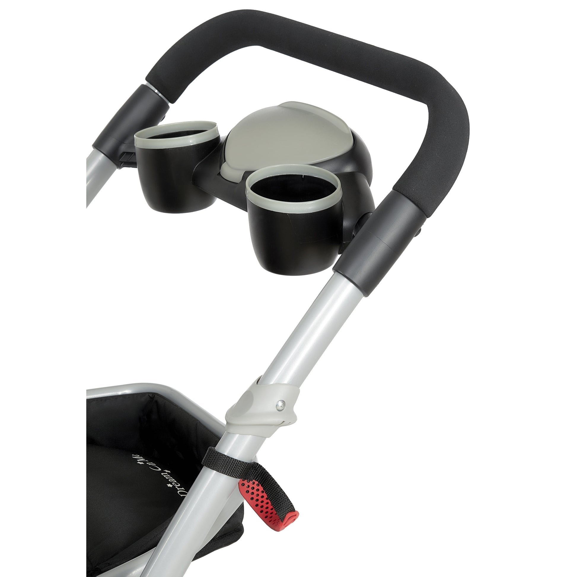 Track Tandem Stroller - Face-to-Face Design in Light Grey