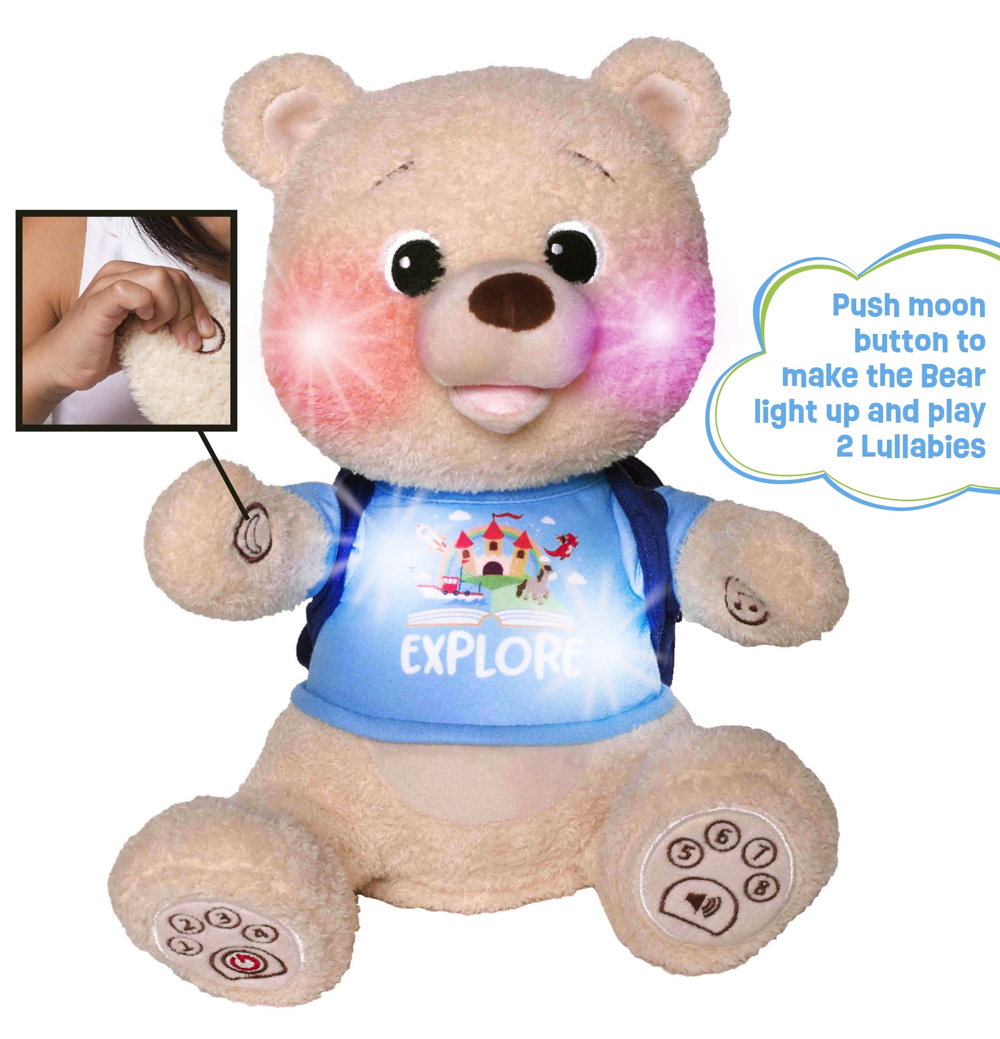 Interactive Learning Bear: Engaging Storytelling and Musical Companion for Infants and Toddlers