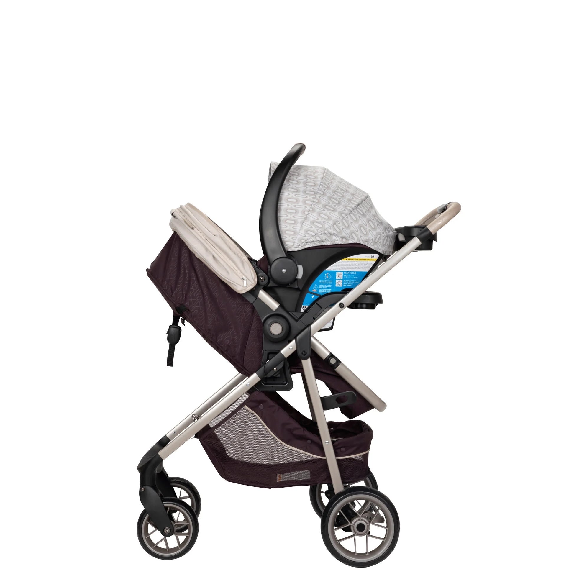 Deluxe 8-in-1 Travel System for Infants - Grow and Go Flex in Dunes Edge