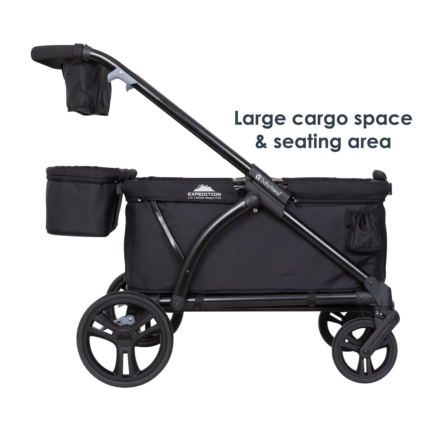 Expedition Ultra Black 2-in-1 Stroller Wagon Plus Edition