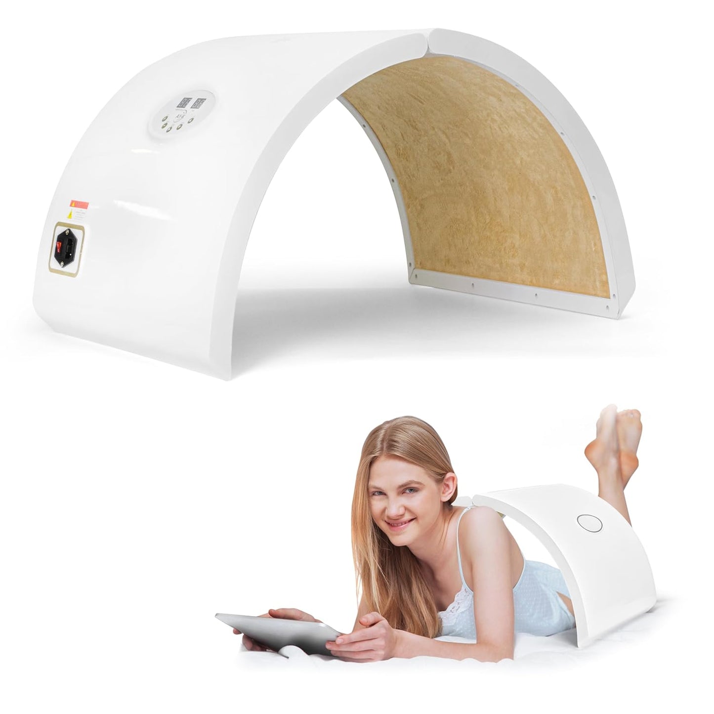 Far Infrared Device 180 Degree Surround Heating Portable Foldable Spa Beauty Salon Skin Care Muscle Tension  ETIN18