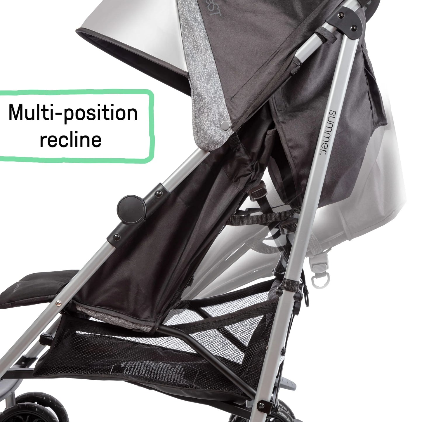 Summer Infant 3Dlite Compact and Lightweight Convenience Stroller