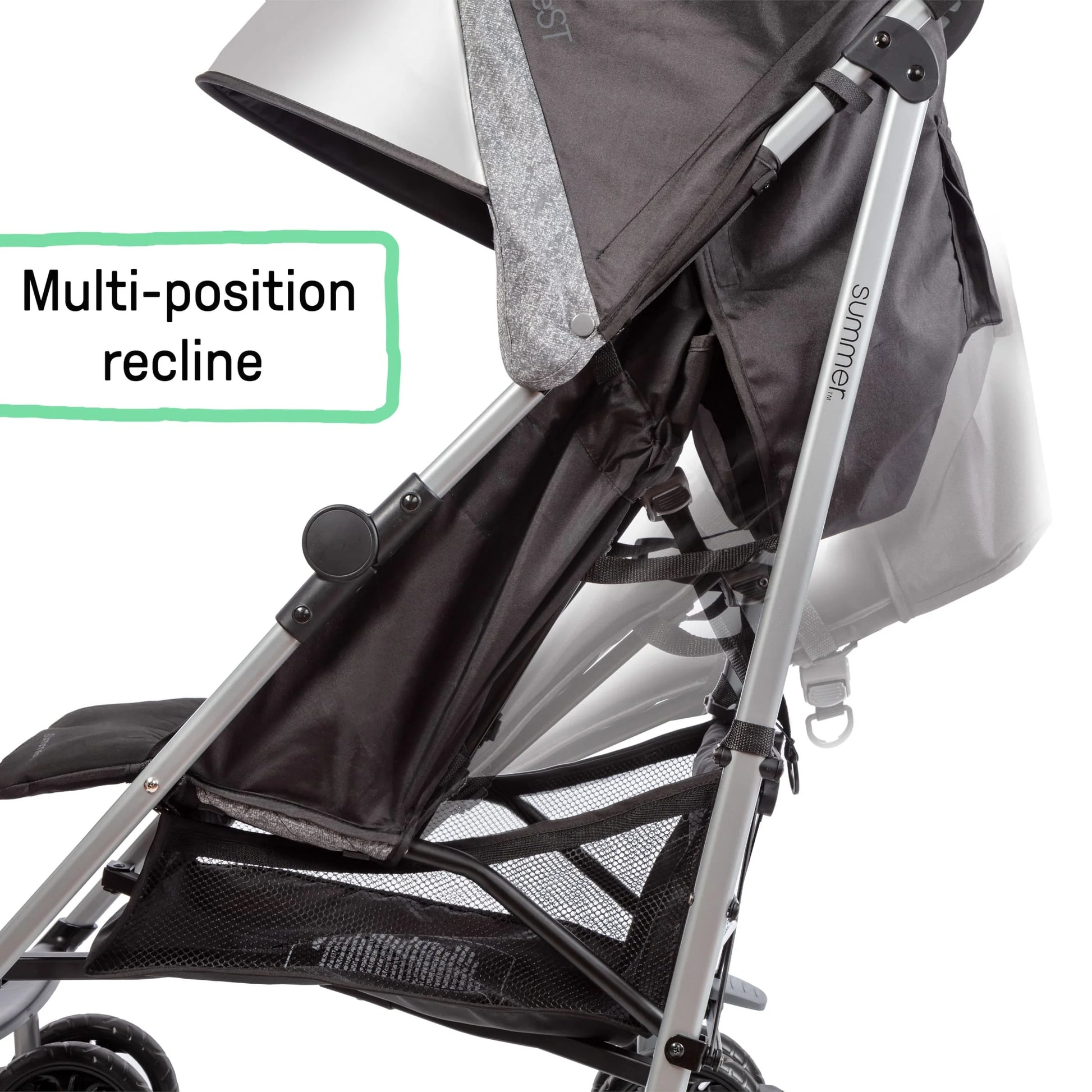 Summer Infant 3Dlite Compact and Lightweight Convenience Stroller