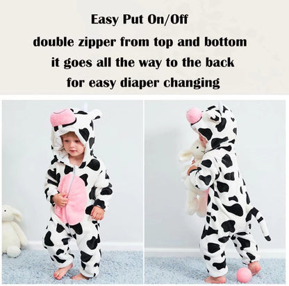 Toddler Green Dinosaur Halloween Costume - Infant Cosplay Romper