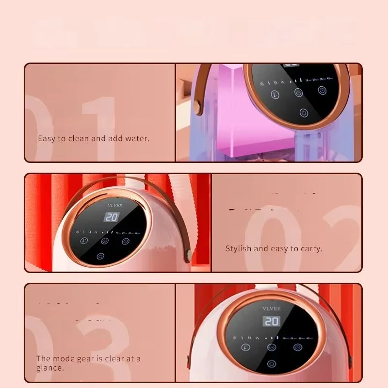 SPA Massage Eye Nebulizer Atomizer Improve Dark Circles Spray Cleaning Antibacterial Relief Eye Fatigue Tool for Beauty Salons