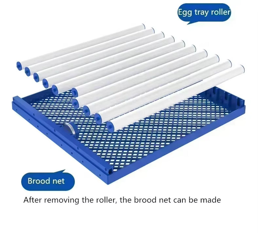 Automatic Egg Incubator 204 Eggs PVC Dual Electric Hatching Machine Automatic Temperature & Humidity Display & Egg Turning