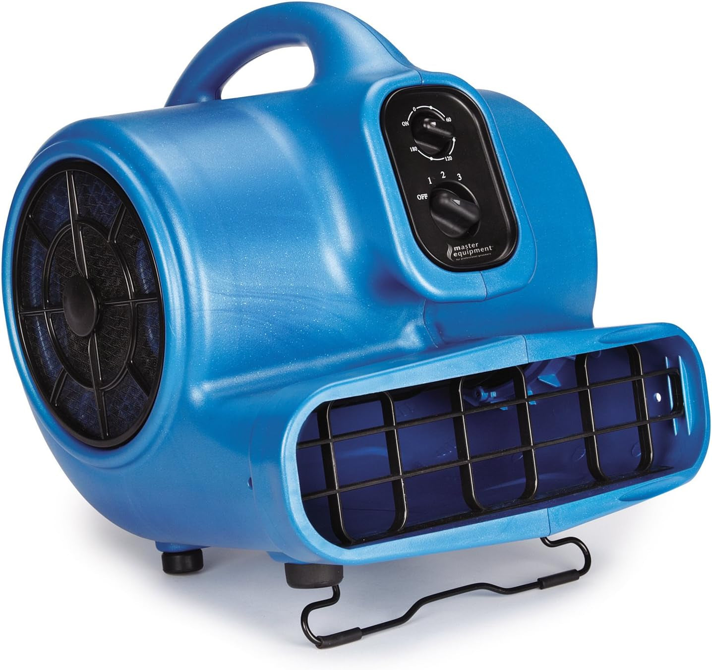 Petedge  Blue Force Air Dryer with Cage – Quiet Pet Fur Dryer Offers 3 Speeds up to 2,000 CFM, 0.33 HP