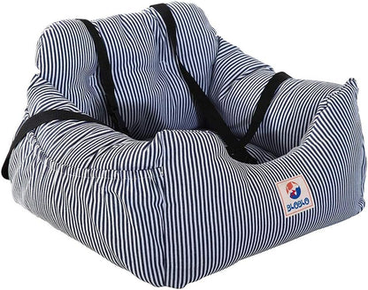 Dog Car Seat Pet Booster Seat Pet Travel Safety Dog Bed for Car with Storage Pocket