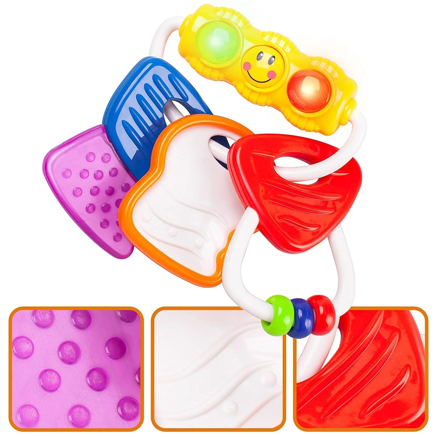 Infant Developmental Toys for 0-12 Months with Sound and Light Features - Ideal Gifts for Boys and Girls