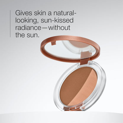 True Bronze Blendable Pressed Powder Bronzer | Sun-Kissed Glow + Natural Finish