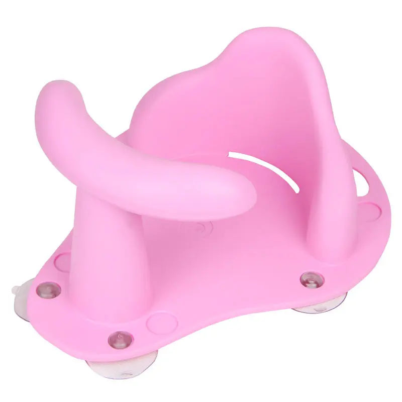 Infant Bath Seat for Newborns - Non-Slip Plastic Bath Chair for Tub Applications