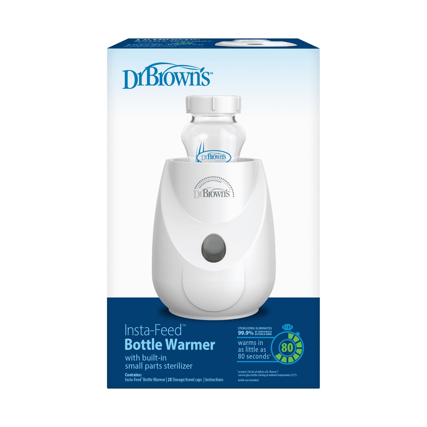 Insta-Feed Baby Bottle Warmer and Sterilizer for Bottles and Food Storage Containers
