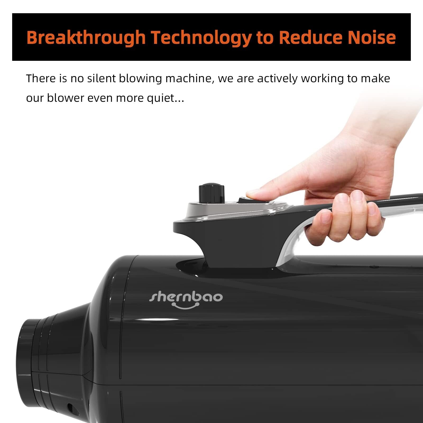 Shernbao Professional High Velocity Dog Dryer for Grooming and Hair Drying