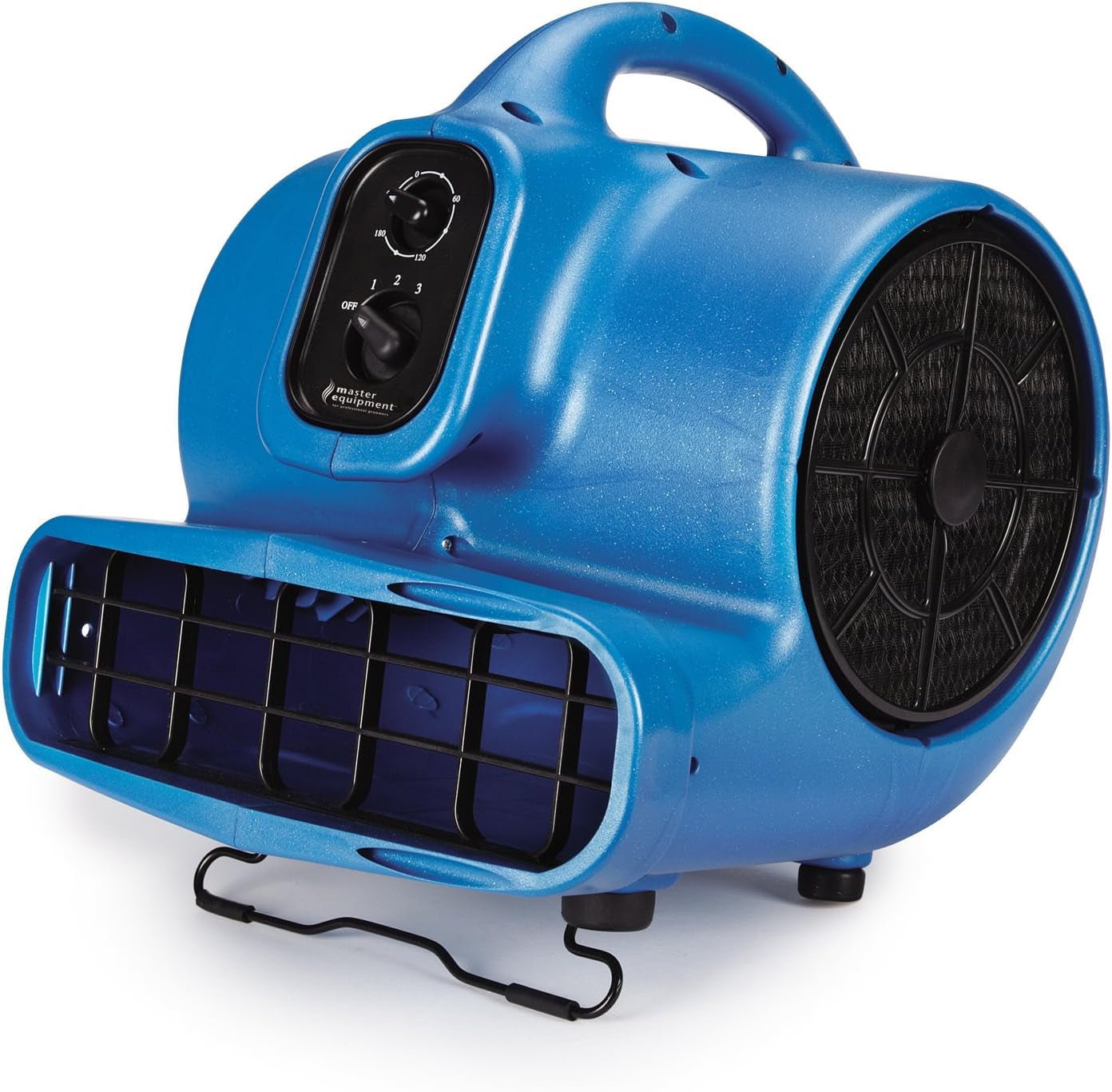 Petedge  Blue Force Air Dryer with Cage – Quiet Pet Fur Dryer Offers 3 Speeds up to 2,000 CFM, 0.33 HP