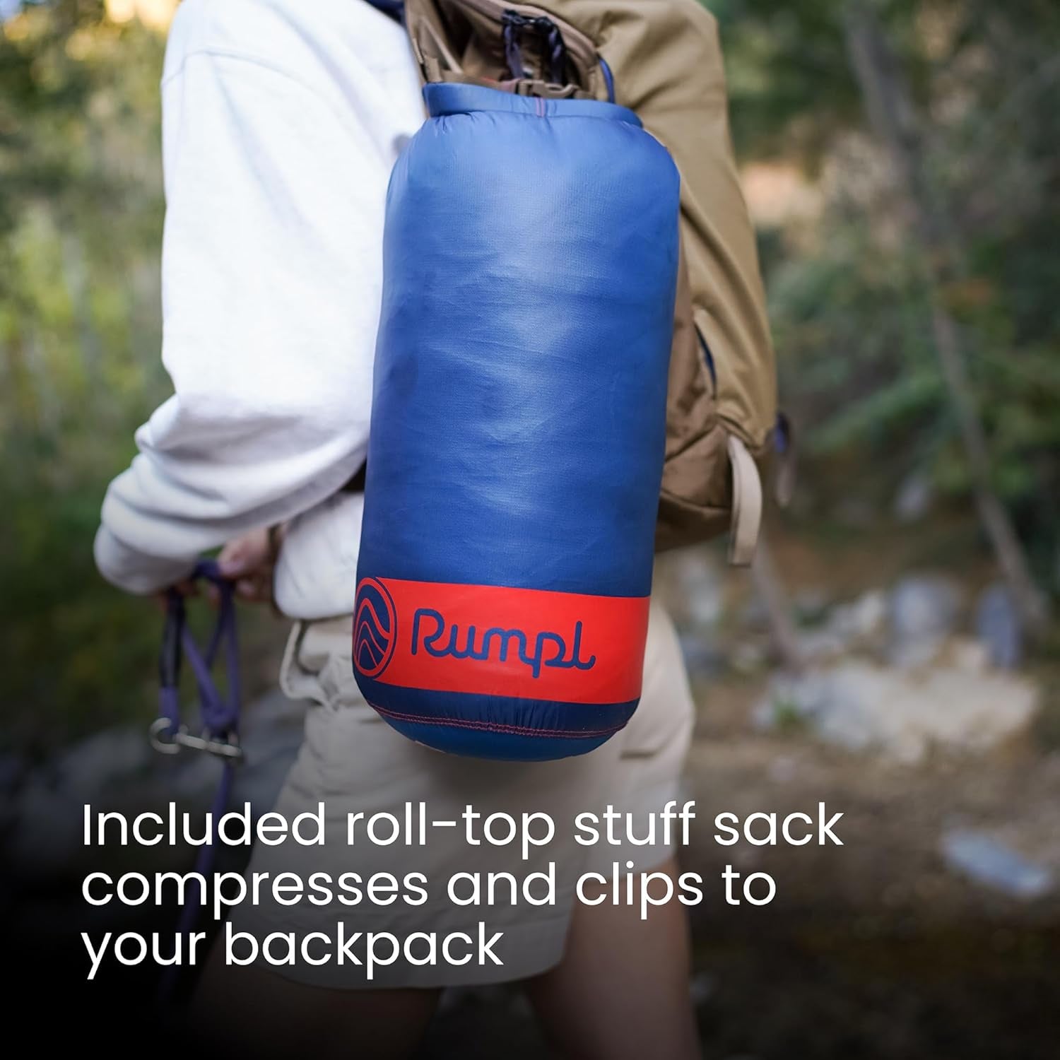 Original Puffy V2 Alpenglow - Warm, Water-Resistant Camping Blanket with 100% Recycled Synthetic Insulation, 52" x 75