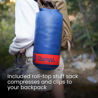 Original Puffy V2 Alpenglow - Warm, Water-Resistant Camping Blanket with 100% Recycled Synthetic Insulation, 52" x 75