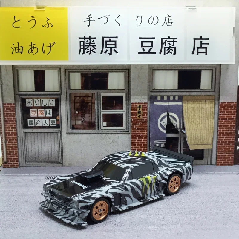 2.4G RC Drift Car 1/43 Scale 4WD High-Speed Remote Control Mini Racing Model