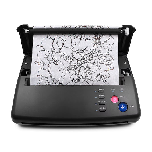 Tattoo Transfer Machine Stencils Device Copier Printer Drawing Thermal Tools for Tattoo Photos Transfer Paper Copy for Beginner