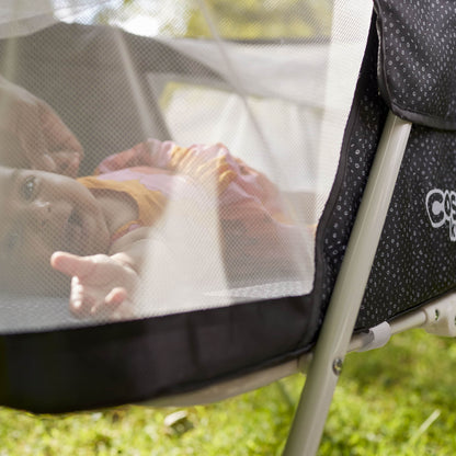 Sleep Spot Baby Bassinet in Noir Polka Dot Design