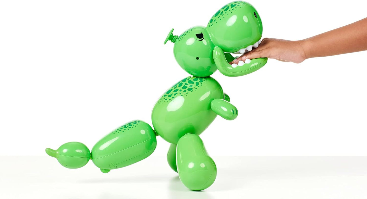 Balloon Dino: Interactive Dinosaur Pet Toy with Stomping, Roaring, and Dancing Features - Over 70 Sounds and Reactions, Multicolor