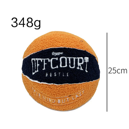 25CM Offcourt Basketball Plush Toy - Anime-Inspired Soft Pillow for Children, Ideal Birthday and Christmas Gift