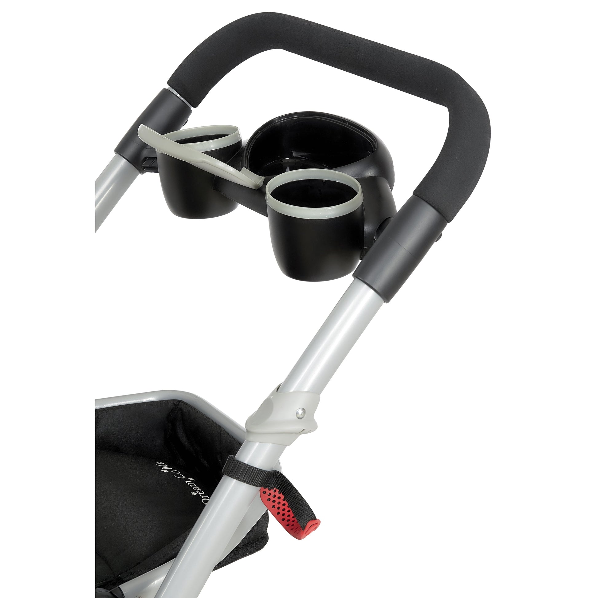 Track Tandem Stroller - Face-to-Face Design in Light Grey