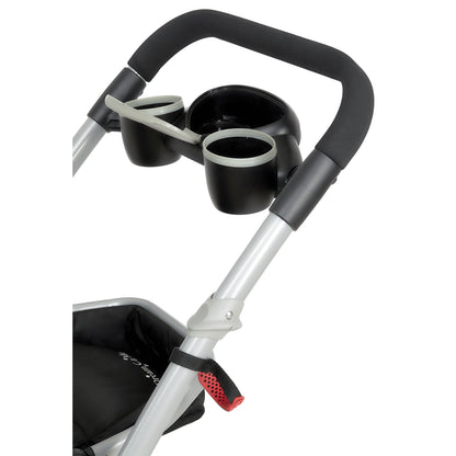 Track Tandem Stroller - Face-to-Face Design in Light Grey