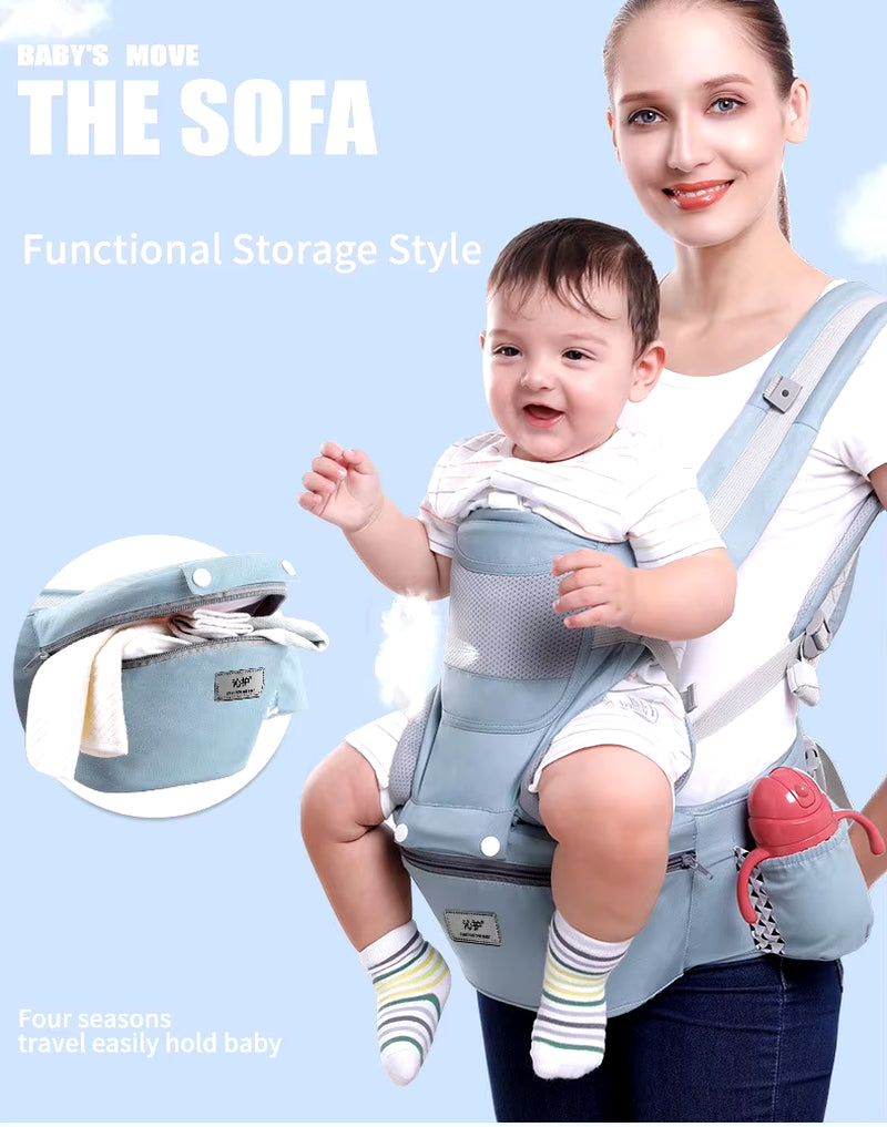 Multifunctional Baby Carrier Wrap: Versatile Ring Sling for Convenient Infant and Toddler Transport