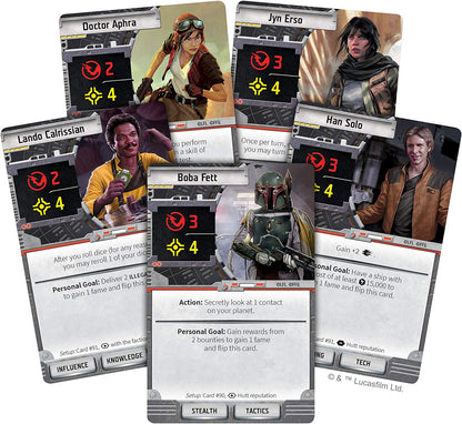 Star Wars: Outer Rim Strategy Board Game - Engaging Family Adventure for Ages 14+, 1-4 Players, 3-4 Hours of Playtime