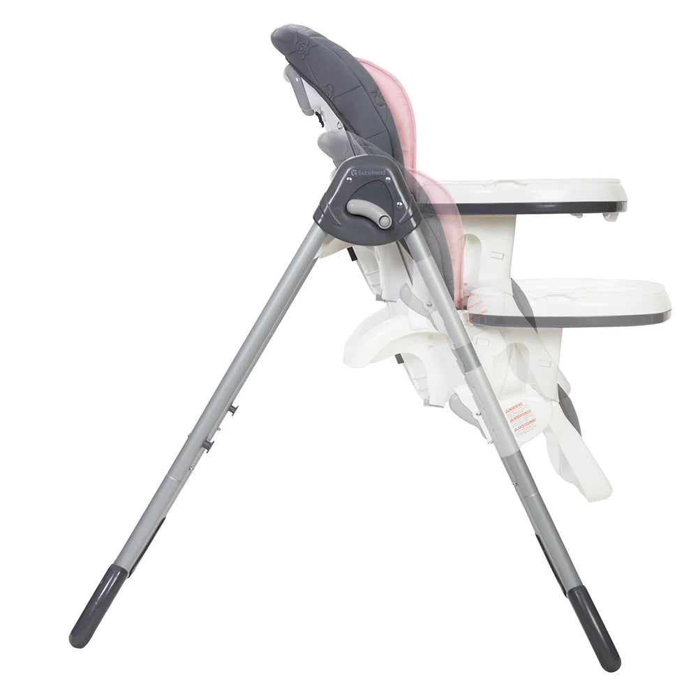 3-in-1 High Chair Booster Seat with Tray for Toddlers - Bluebell