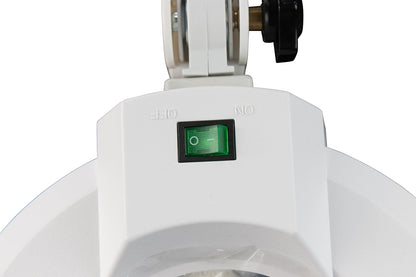 Professional Facial Steamer with LED Magnifying Lamp - 2 in 1 Digital Controls, Aromatherapy, Esthetician Supplies for Beauty Salon, Spa Equipment, and Home Use- Combo Unit