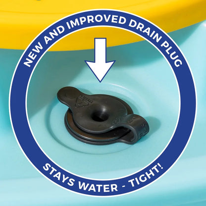 Ball Buddies Adventure Center: Toddler-Friendly Blue Sand and Water Table