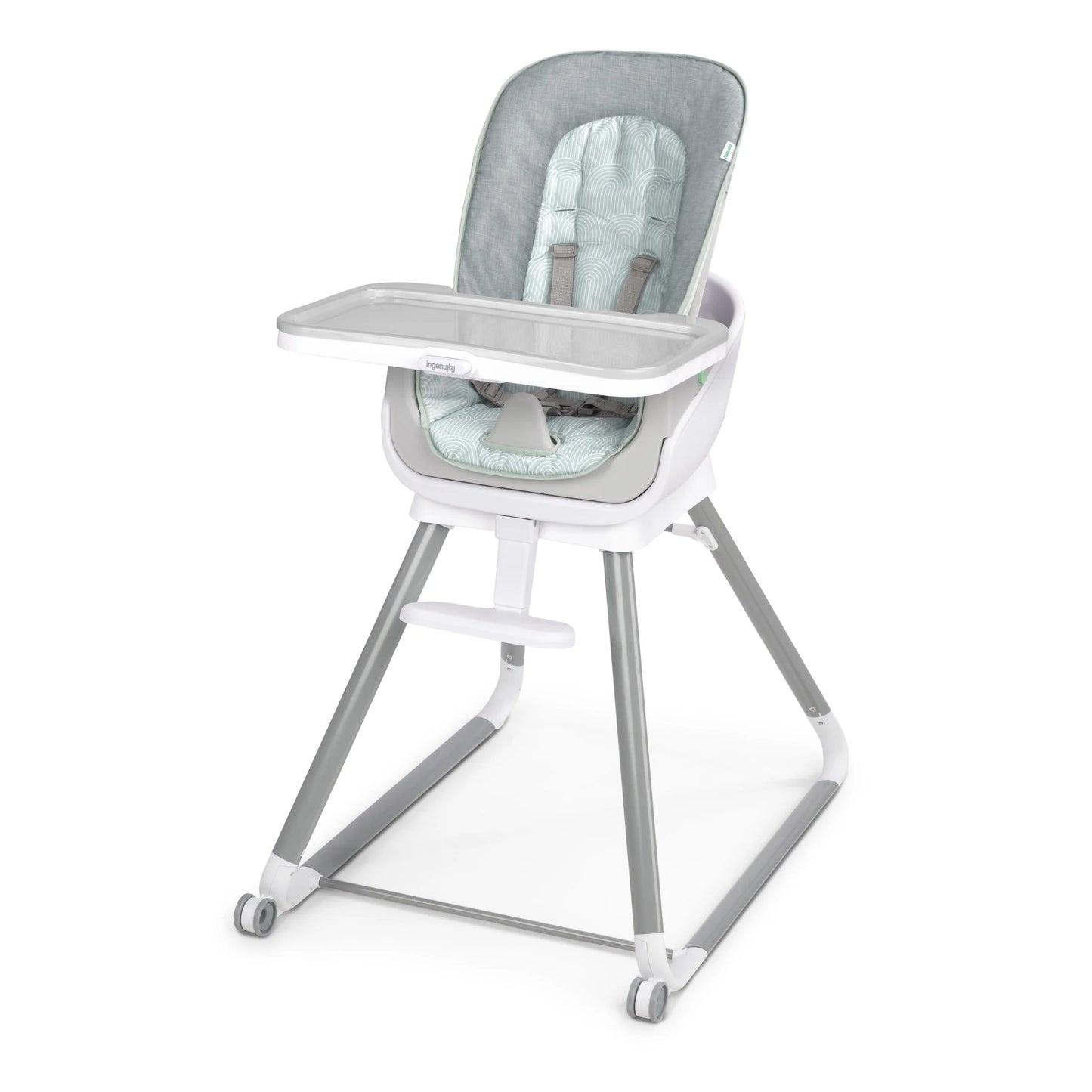 Beanstalk 6-in-1 Convertible High Chair and Booster Seat for Infants to Age 5 - Ray