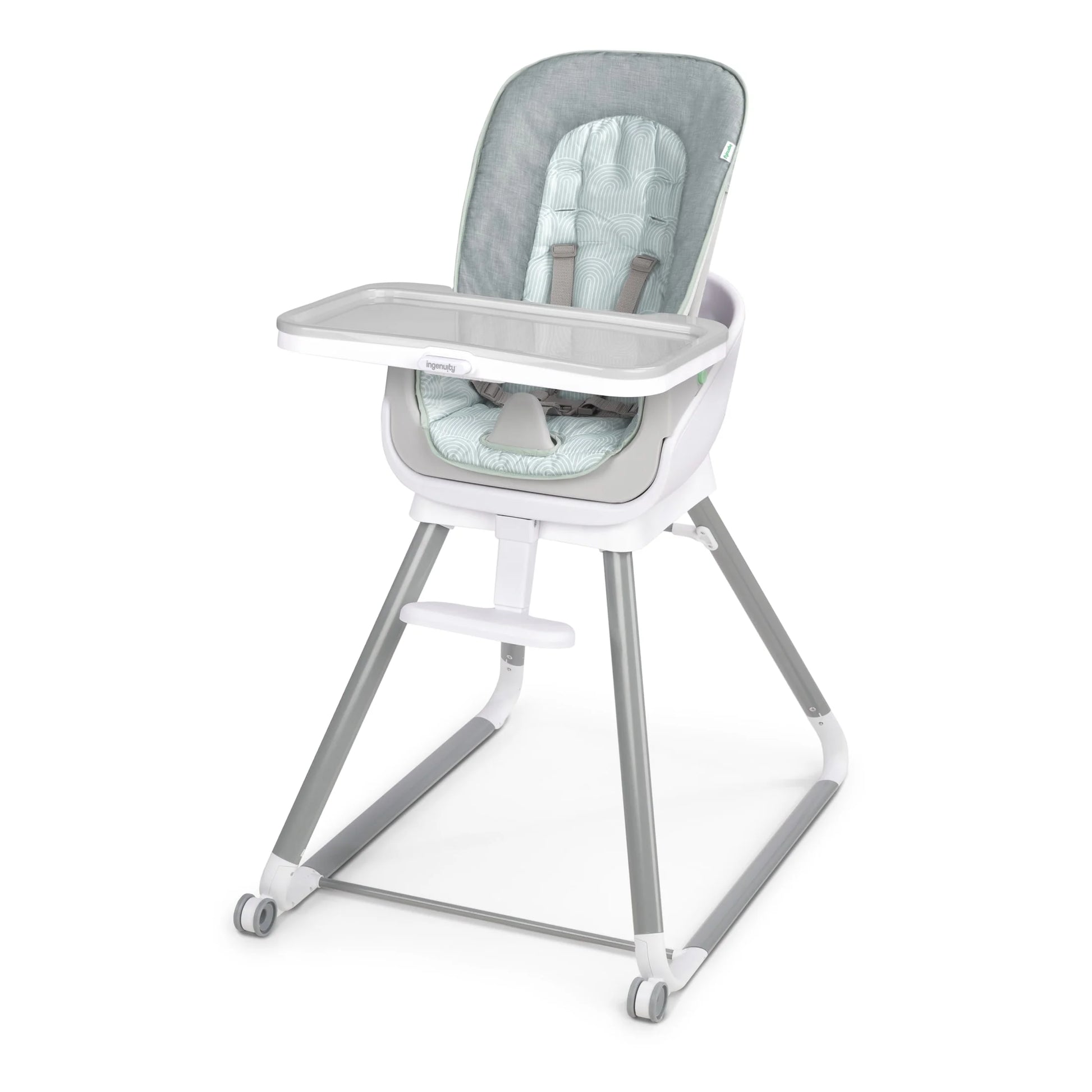 Beanstalk 6-in-1 Convertible High Chair and Booster Seat for Infants to Age 5 - Ray