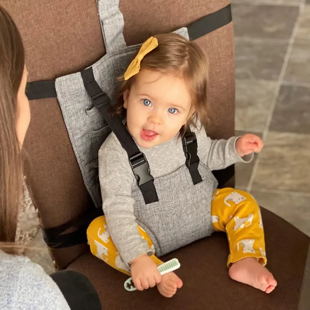 Adjustable Child Dining Chair Safety Belt for Enhanced Feeding Security and Fall Prevention
