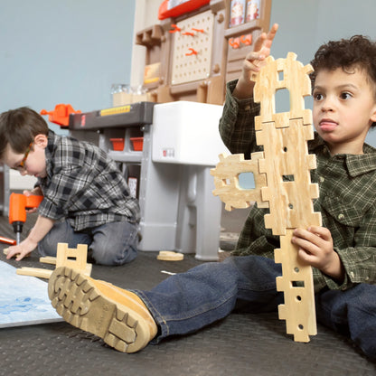 Toddler Workshop Utility Bench with 76-Piece Tool Set