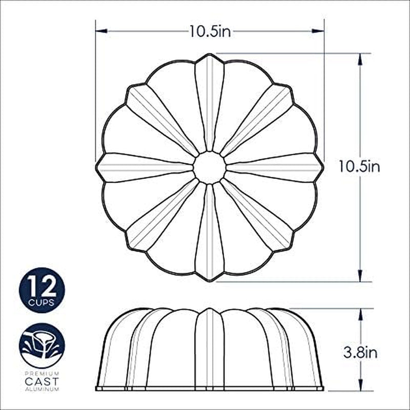 Original Bundt, 12-Cup, Graphite
