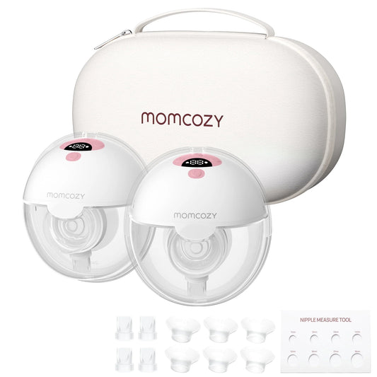 M5 Hands-Free Electric Breast Pump Set - 24mm, Pink, Pack of 2