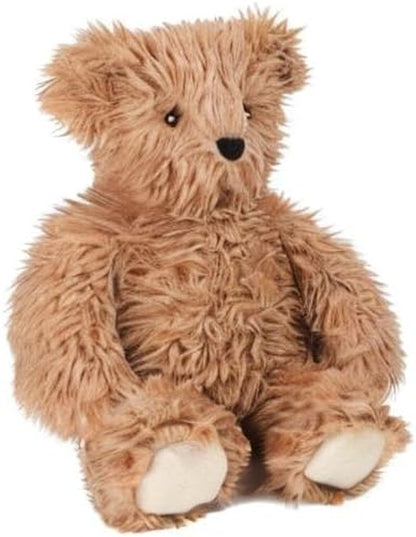 13-Inch Almond Brown Bear Stuffed Animal | Made in the USA with 100% Recycled Filling | Bear Hospital Care Support