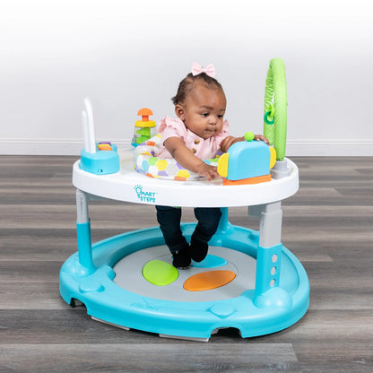 4-in-1 Activity Center Walker with Music and Lights for Enhanced Playtime