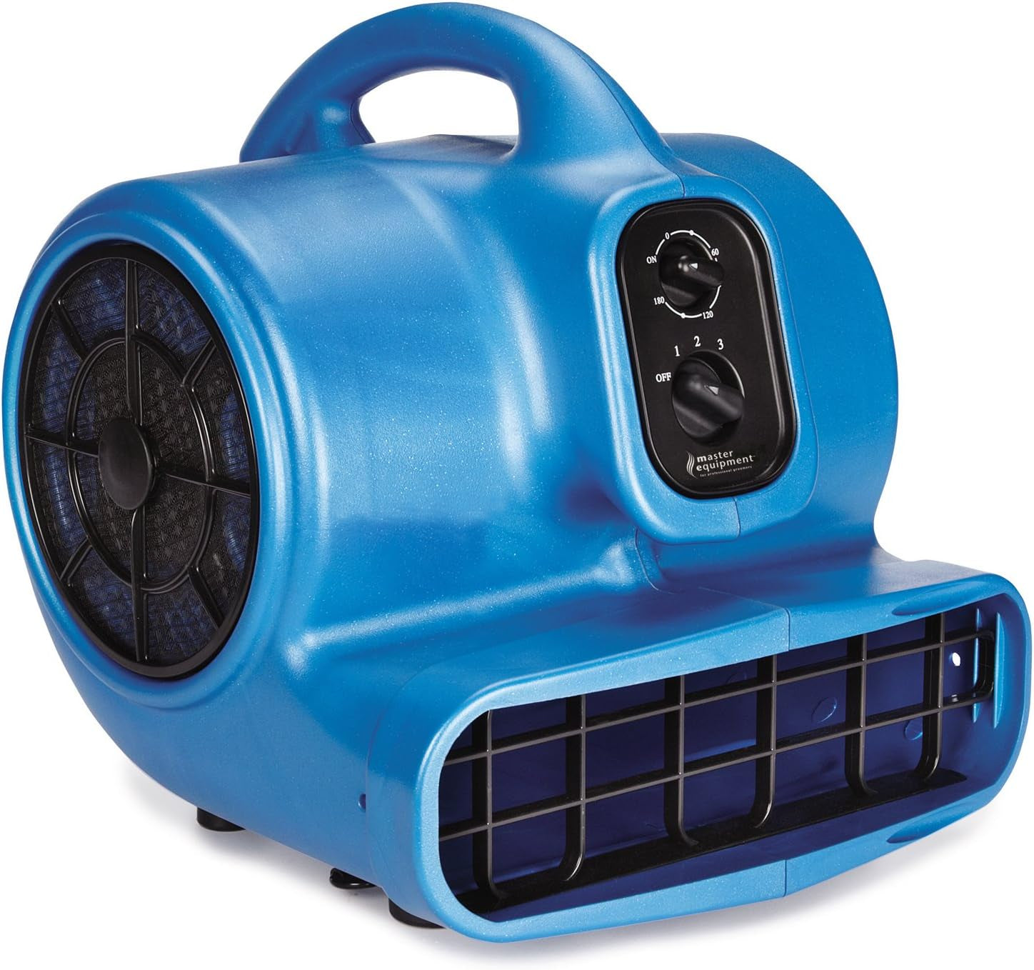 Petedge  Blue Force Air Dryer with Cage – Quiet Pet Fur Dryer Offers 3 Speeds up to 2,000 CFM, 0.33 HP