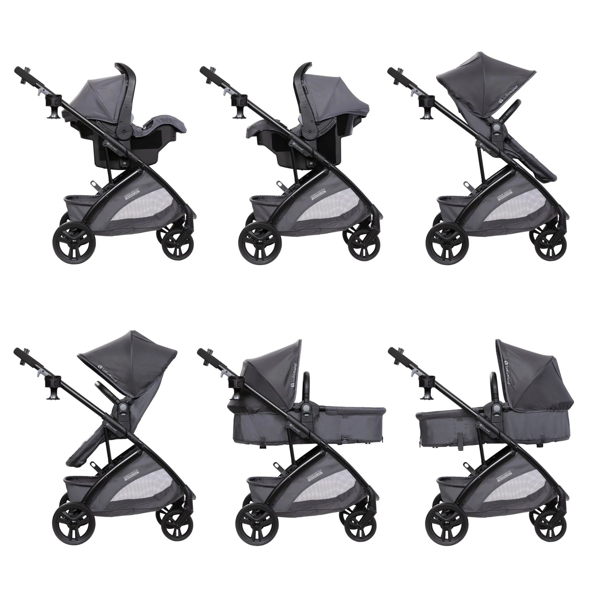 Sonar Switch 6-in-1 Modular Travel System with Ez-Lift™ PLUS Technology